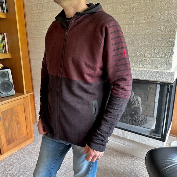 Smartwool Men's Intraknit Merino Fleece Full Zip Hoodie - Picture 6 of 10